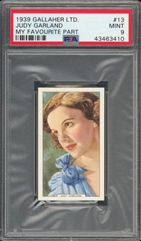 1939 Gallaher Ltd. "My Favourite Part" Complete Set (48) – Featuring Judy Garland and Errol Flynn